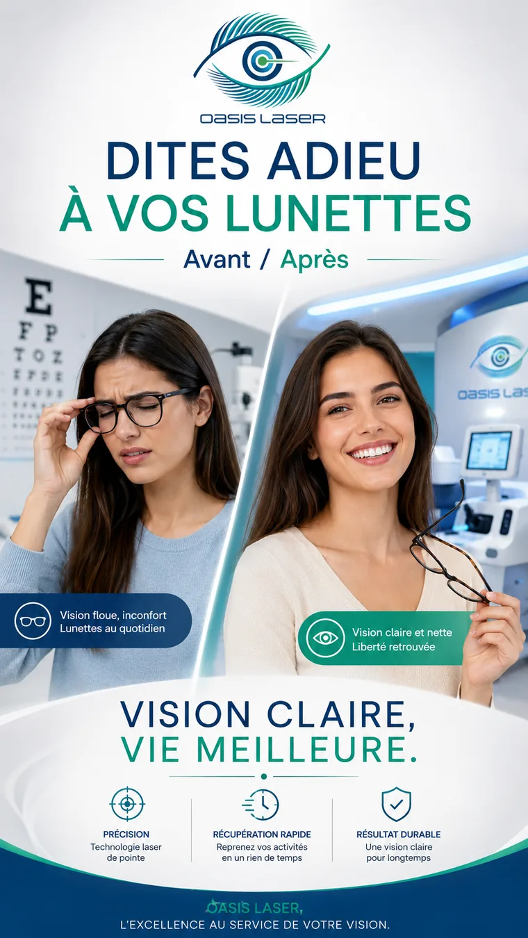 Dites adieu aux lunettes